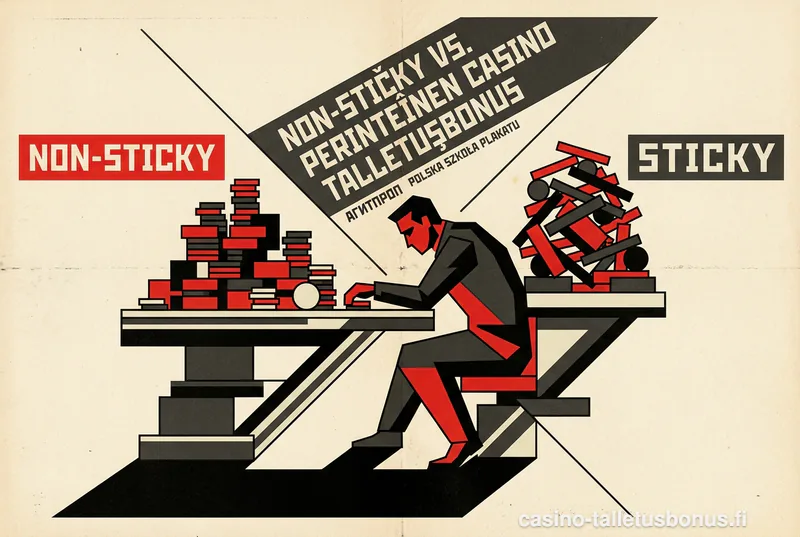 Non-sticky vs. perinteinen casino talletusbonus